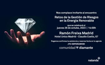 Invitación Comunidad Diamante_Energías Renovables_26 octubre Madrid