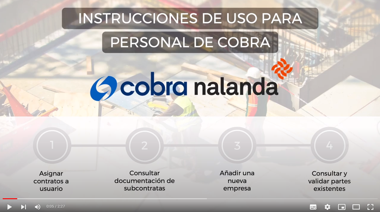 instrucciones de uso para personal de cobra instrucciones de uso para personal de cobra